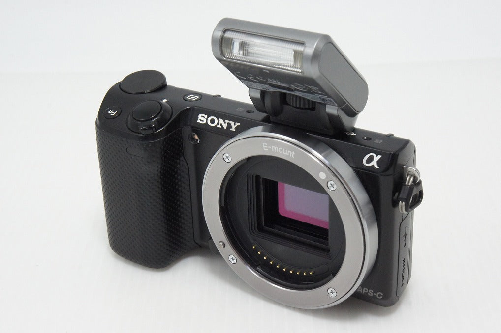 Excellent SONY NEX-5R Body Mirrorless Interchangeable Lens Camera Black 260423v
