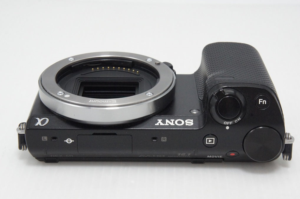 Excellent SONY NEX-5R Body Mirrorless Interchangeable Lens Camera Black 260423v
