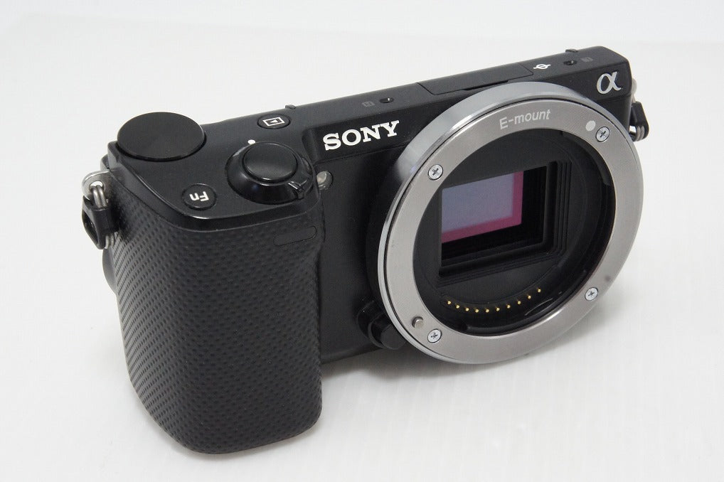 Excellent SONY NEX-5R Body Mirrorless Interchangeable Lens Camera Black 260423v