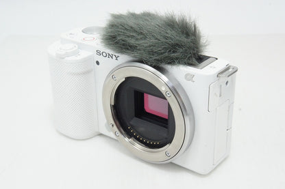 SONY ソニー ZV-E10 ボディ ミラーレス一眼カメラ ホワイト 元箱付 260423z