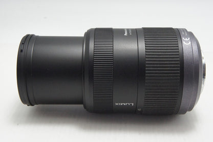 Panasonic LUMIX G VARIO 45-200mm F4-5.6 MEGA O.I.S. H-FS045200 マイクロフォーサーズ フード ポーチ付 260804ak