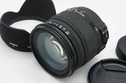 良品 SIGMA シグマ 17-70mm F2.8-4.5 DC MACRO HSM Nikon ニコン Fマウント APS-C ズームレンズ フード付 260115z
