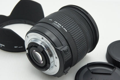 良品 SIGMA シグマ 17-70mm F2.8-4.5 DC MACRO HSM Nikon ニコン Fマウント APS-C ズームレンズ フード付 260115z