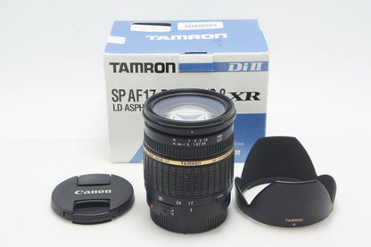 TAMRON タムロン SP AF 17-50mm F2.8 XR Di II LD Aspherical IF A16 AFレンズ Canon キヤノン EFマウント 元箱付 261016bl