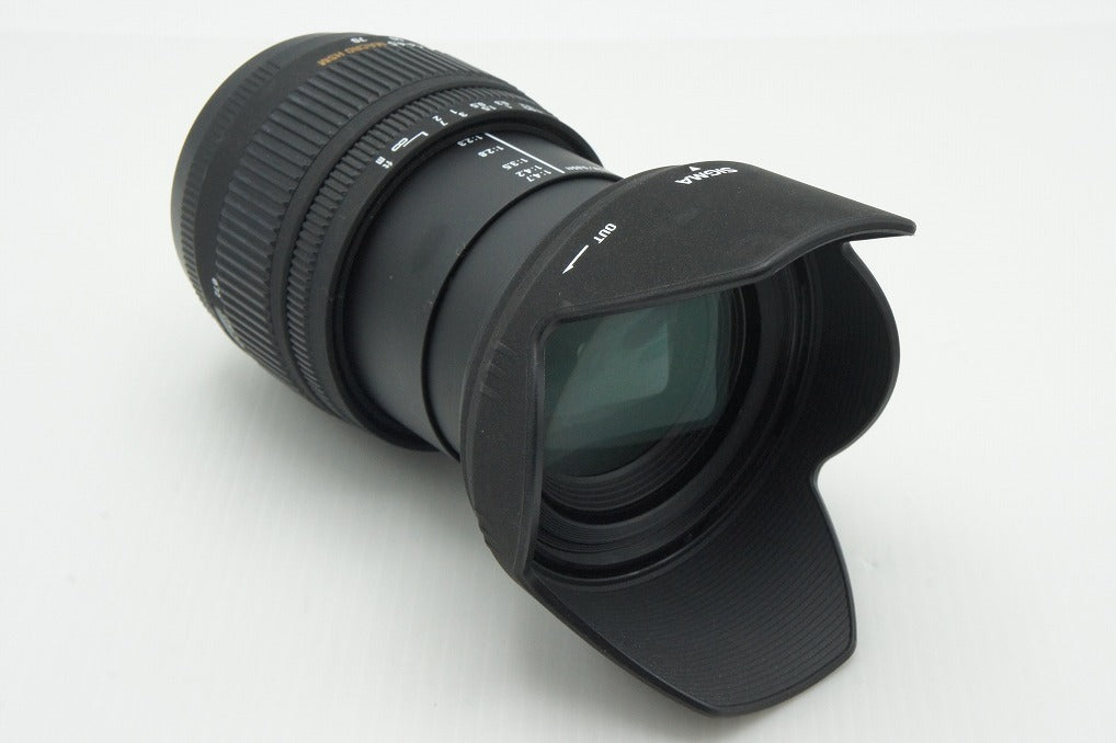 良品 SIGMA シグマ 17-70mm F2.8-4.5 DC MACRO HSM Nikon ニコン Fマウント APS-C ズームレンズ フード付 260115z