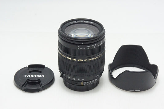 Excellent Condition TAMRON AF 28-300mm F3.5-6.3 XR LD Aspherical IF MACRO A06 Nikon F-mount Zoom Lens with Hood 260804c