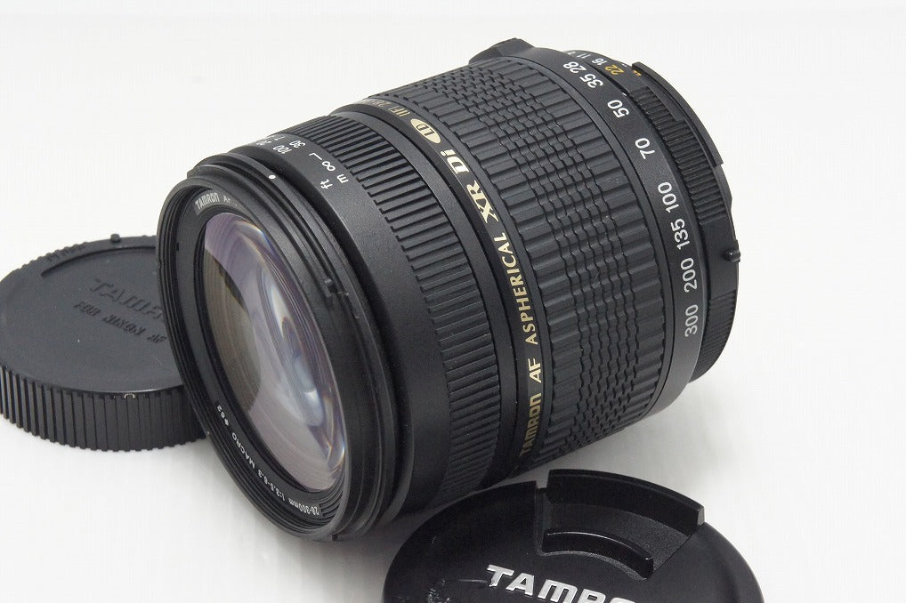 美品 TAMRON AF 28-300mm F3.5-6.3 XR LD Aspherical IF MACRO A06 Nikon Fマウント ズームレンズ フード付 260804c