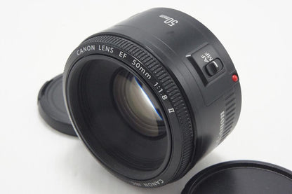 Canon キヤノン EF 50mm F1.8 II AFレンズ フルサイズ 261019t
