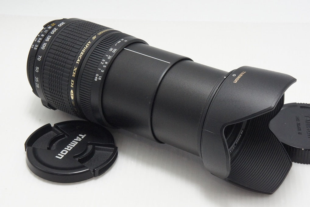 美品 TAMRON AF 28-300mm F3.5-6.3 XR LD Aspherical IF MACRO A06 Nikon Fマウント ズームレンズ フード付 260804c