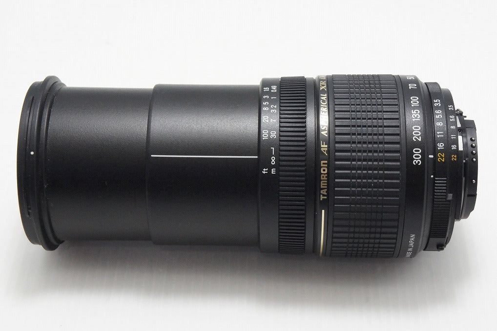 美品 TAMRON AF 28-300mm F3.5-6.3 XR LD Aspherical IF MACRO A06 Nikon Fマウント ズームレンズ フード付 260804c