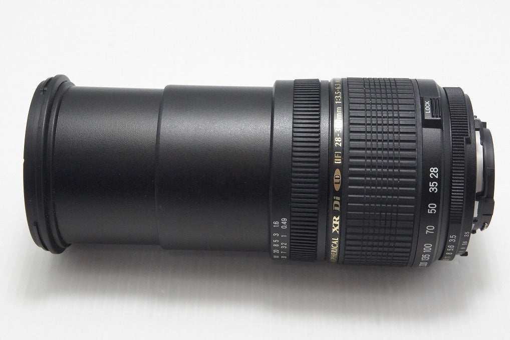 美品 TAMRON AF 28-300mm F3.5-6.3 XR LD Aspherical IF MACRO A06 Nikon Fマウント ズームレンズ フード付 260804c