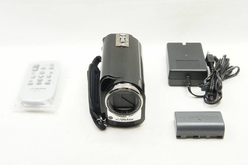 ビクター ビデオカメラ JVC Everio GZ-MG262（ブラック） JVC ケンウッド Everio GZ-MG262 デジタルビデオカメラ ブラック