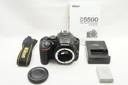 良品 Nikon ニコン D5500 ボディ デジタル一眼レフカメラ 250715a【アルプスカメラ】