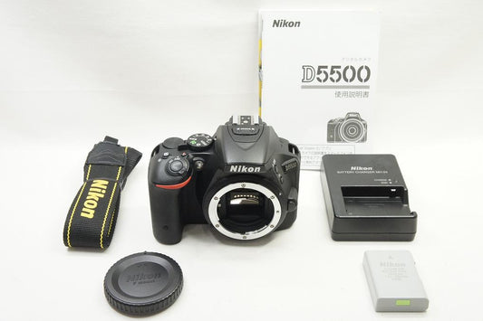 良品 Nikon ニコン D5500 ボディ デジタル一眼レフカメラ 250715a【アルプスカメラ】
