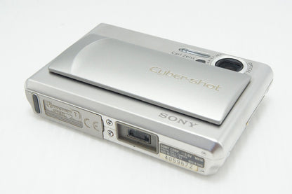良品 SONY ソニー Cyber-shot DSC-T1 コンパクトデジタルカメラ シルバー 260803n