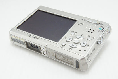 良品 SONY ソニー Cyber-shot DSC-T1 コンパクトデジタルカメラ シルバー 260803n