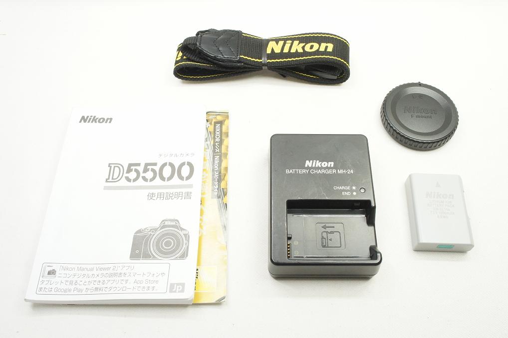 良品 Nikon ニコン D5500 ボディ デジタル一眼レフカメラ 250715a【アルプスカメラ】