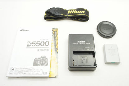 良品 Nikon ニコン D5500 ボディ デジタル一眼レフカメラ 250715a【アルプスカメラ】