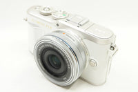 新品級 OLYMPUS PEN E-PL9 + M.ZUIKO 14-42mm EZ レンズキット ミラーレス一眼 元箱付 250501h