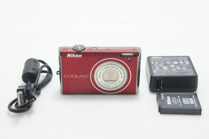 Nikon ニコン COOLPIX S640 コンパクトデジタルカメラ プライムレッド 261016aq