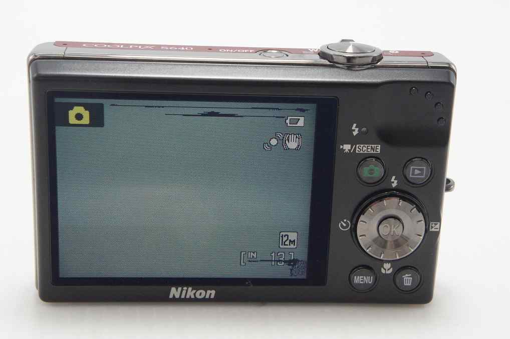 Nikon ニコン COOLPIX S640 コンパクトデジタルカメラ プライムレッド 261016aq
