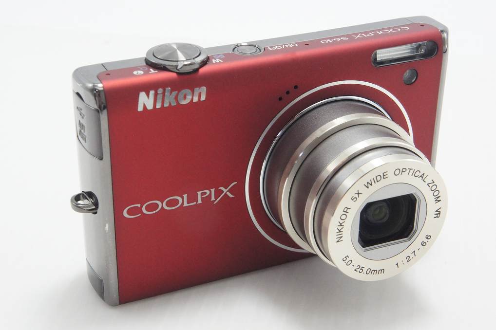 Nikon ニコン COOLPIX S640 コンパクトデジタルカメラ プライムレッド 261016aq