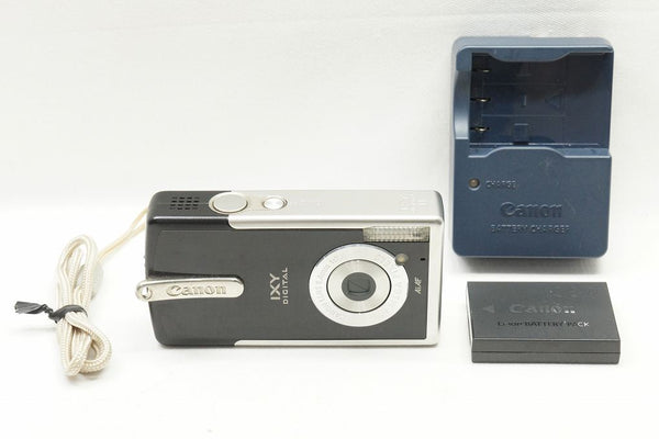 良品 Canon キヤノン IXY DIGITAL L コンパクトデジタルカメラ ブラック 250428j