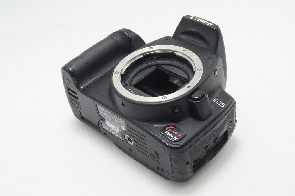 訳あり品 Canon キヤノン EOS Kiss Digital N レンズキット (EF-S 18-55mm II USM) デジタル一眼レフカメラ 260804a