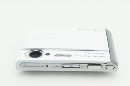 美品 SONY ソニー DSC-T70 コンパクトデジタルカメラ ホワイト 260115p