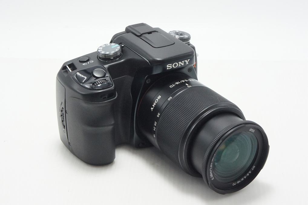 SONY ソニー α100 DSLR-A100K ズームレンズキット (DT 18-70mm F3.5-5.6) デジタル一眼レフカメラ αマウント APS-C 261022k