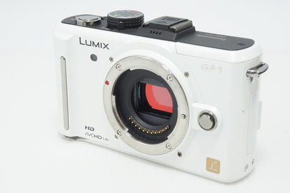 Panasonic パナソニック LUMIX DMC-GF1 ボディ ミラーレス一眼カメラ ホワイト 260425ab