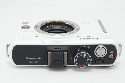 Panasonic パナソニック LUMIX DMC-GF1 ボディ ミラーレス一眼カメラ ホワイト 260425ab