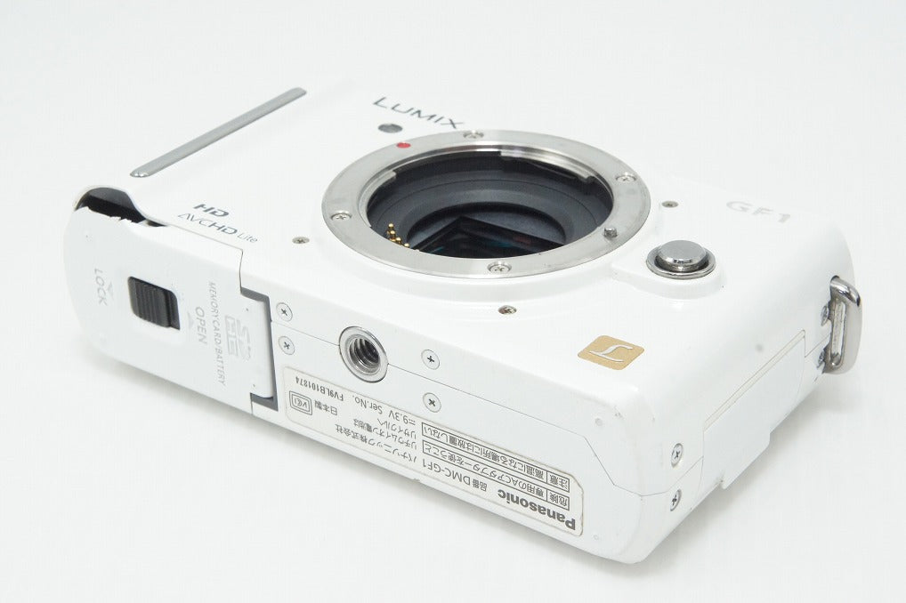 Panasonic パナソニック LUMIX DMC-GF1 ボディ ミラーレス一眼カメラ ホワイト 260425ab