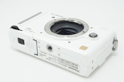 Panasonic パナソニック LUMIX DMC-GF1 ボディ ミラーレス一眼カメラ ホワイト 260425ab