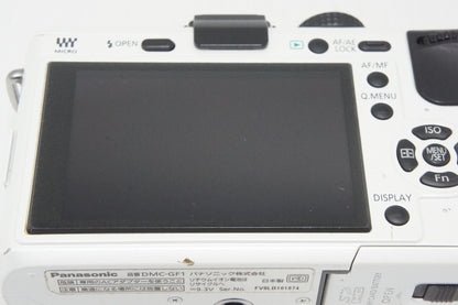 Panasonic パナソニック LUMIX DMC-GF1 ボディ ミラーレス一眼カメラ ホワイト 260425ab
