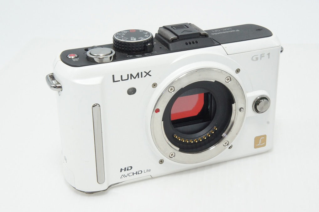Panasonic パナソニック LUMIX DMC-GF1 ボディ ミラーレス一眼カメラ ホワイト 260425ab