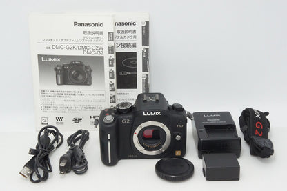 Panasonic パナソニック LUMIX DMC-G2 ボディ ミラーレス一眼カメラ ブラック 260425ad
