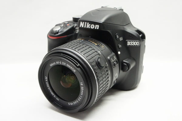 美品 Nikon ニコン D3300 ボディ + AF-S DX 18-55 VR II レンズキット ...