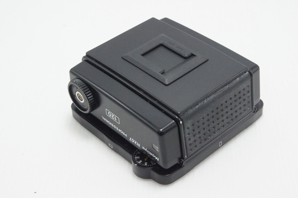 Mamiya マミヤ RZ67 PROFESSIONAL 120 ロールフィルムホルダー フィルムバック RZ67用 遮光板 キャップ付 260804aa