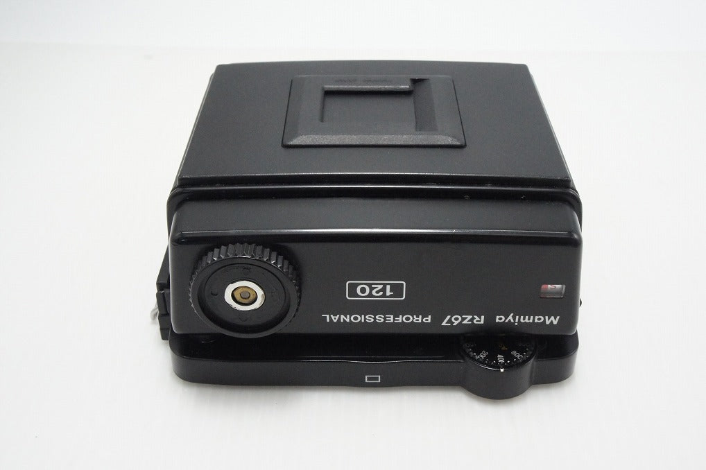 Mamiya マミヤ RZ67 PROFESSIONAL 120 ロールフィルムホルダー フィルムバック RZ67用 遮光板 キャップ付 260804aa