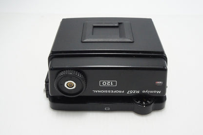 Mamiya マミヤ RZ67 PROFESSIONAL 120 ロールフィルムホルダー フィルムバック RZ67用 遮光板 キャップ付 260804aa