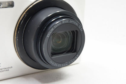 CASIO カシオ EXILIM EX-ZR100 コンパクトデジタルカメラ ホワイト 250716b