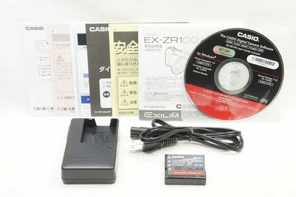 CASIO カシオ EXILIM EX-ZR100 コンパクトデジタルカメラ ホワイト 250716b