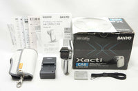 良品 SANYO サンヨー Xacti DMX-CA8 デジタルビデオカメラ ホワイト 元箱付 250714g
