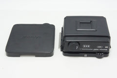 美品 Mamiya マミヤ RZ67 PROFESSIONAL II 645 120 フィルムバック 中判 遮光板 キャップ付 260804u
