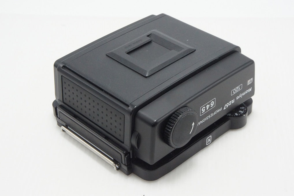 美品 Mamiya マミヤ RZ67 PROFESSIONAL II 645 120 フィルムバック 中判 遮光板 キャップ付 260804u