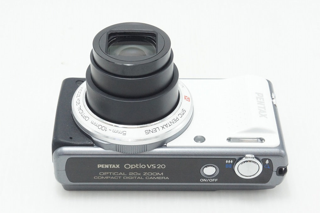 良品 PENTAX ペンタックス Optio VS20 コンパクトデジタルカメラ ブリリアントホワイト 元箱付 260804r