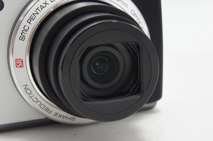 良品 PENTAX ペンタックス Optio VS20 コンパクトデジタルカメラ ブリリアントホワイト 元箱付 260804r
