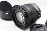 美品 Panasonic LUMIX G VARIO 14-45mm F3.5-5.6 ASPH. MEGA O.I.S. H-FS014045 フード付 241012u