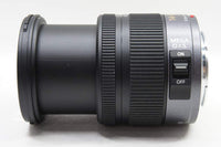 美品 Panasonic LUMIX G VARIO 14-45mm F3.5-5.6 ASPH. MEGA O.I.S. H-FS014045 フード付 241012u